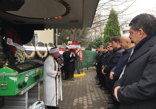 KOGACE Başkanı Cemal Kaplan'ın annesi son yolculuğuna uğurlandı