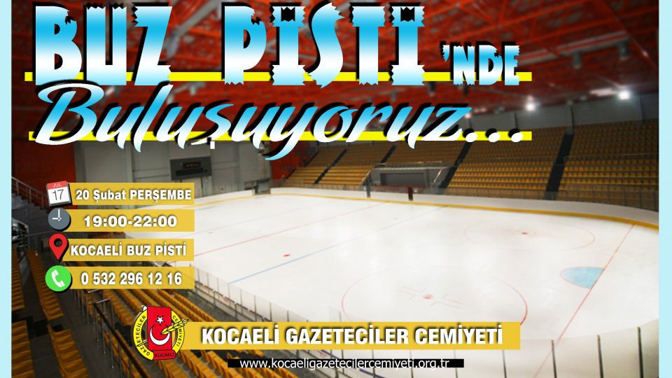 Üyelerimizle Buz'da Buluşuyoruz....