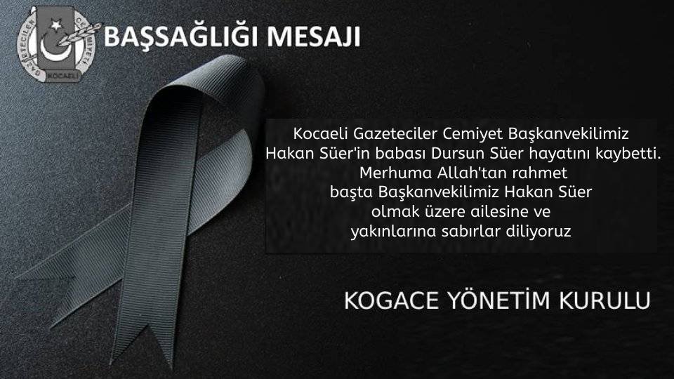 -Vefat ve Başsağlığı-